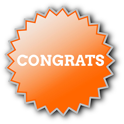 Congrats