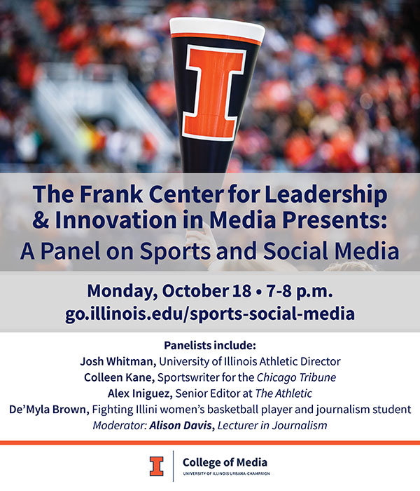 Sports and Social Media panel