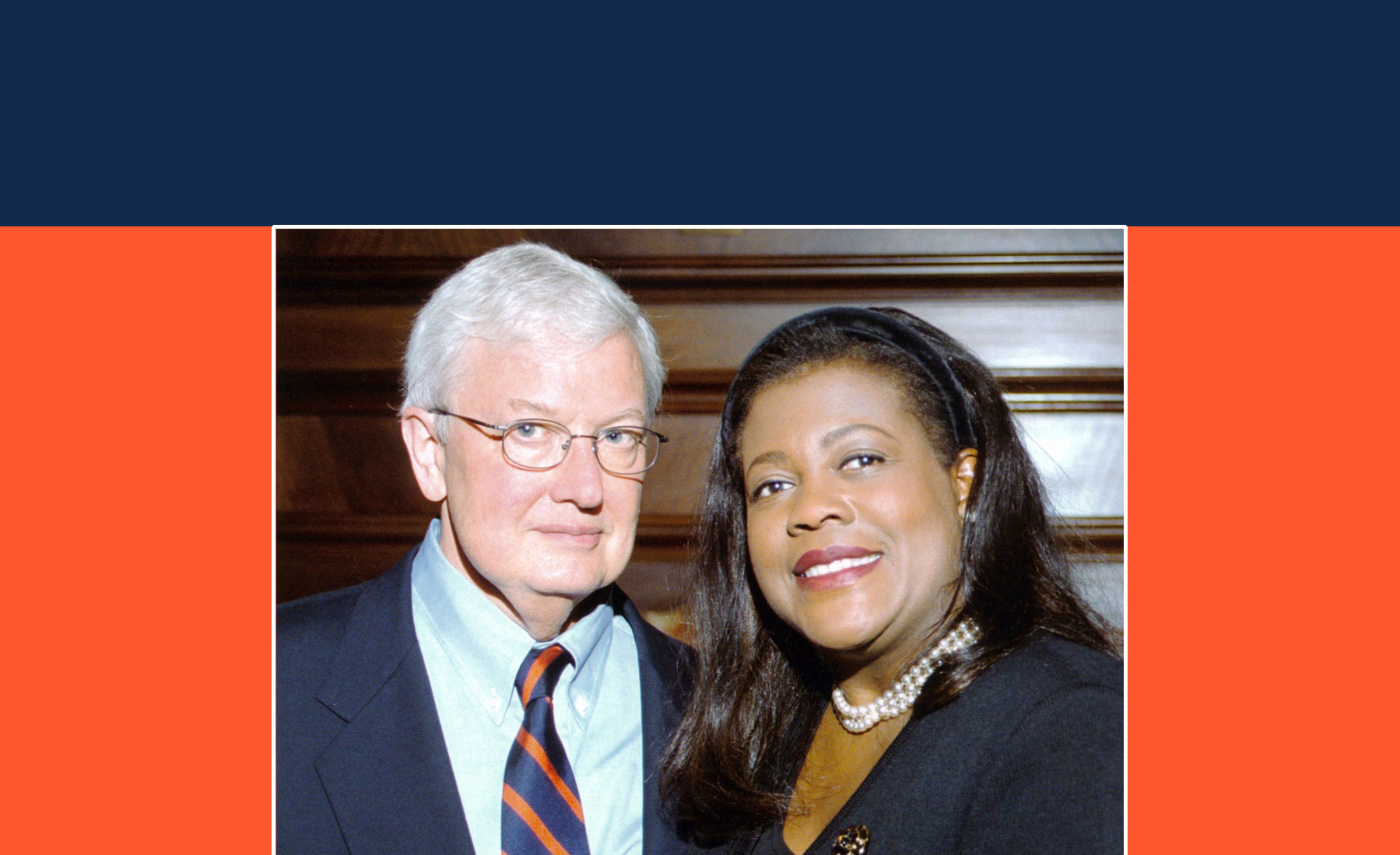 Roger and Chaz Ebert