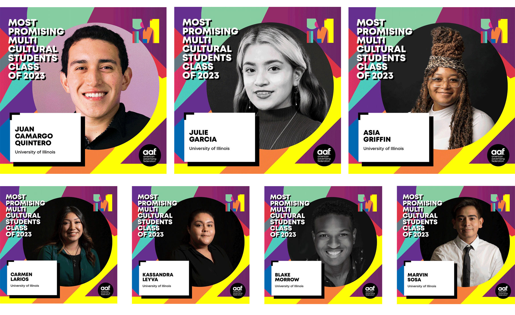 AAF student winners