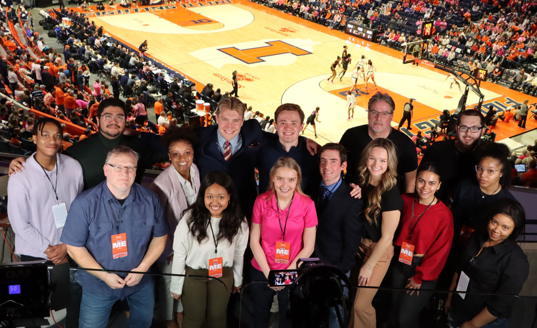 Illini Sports Night NATAS student award winners