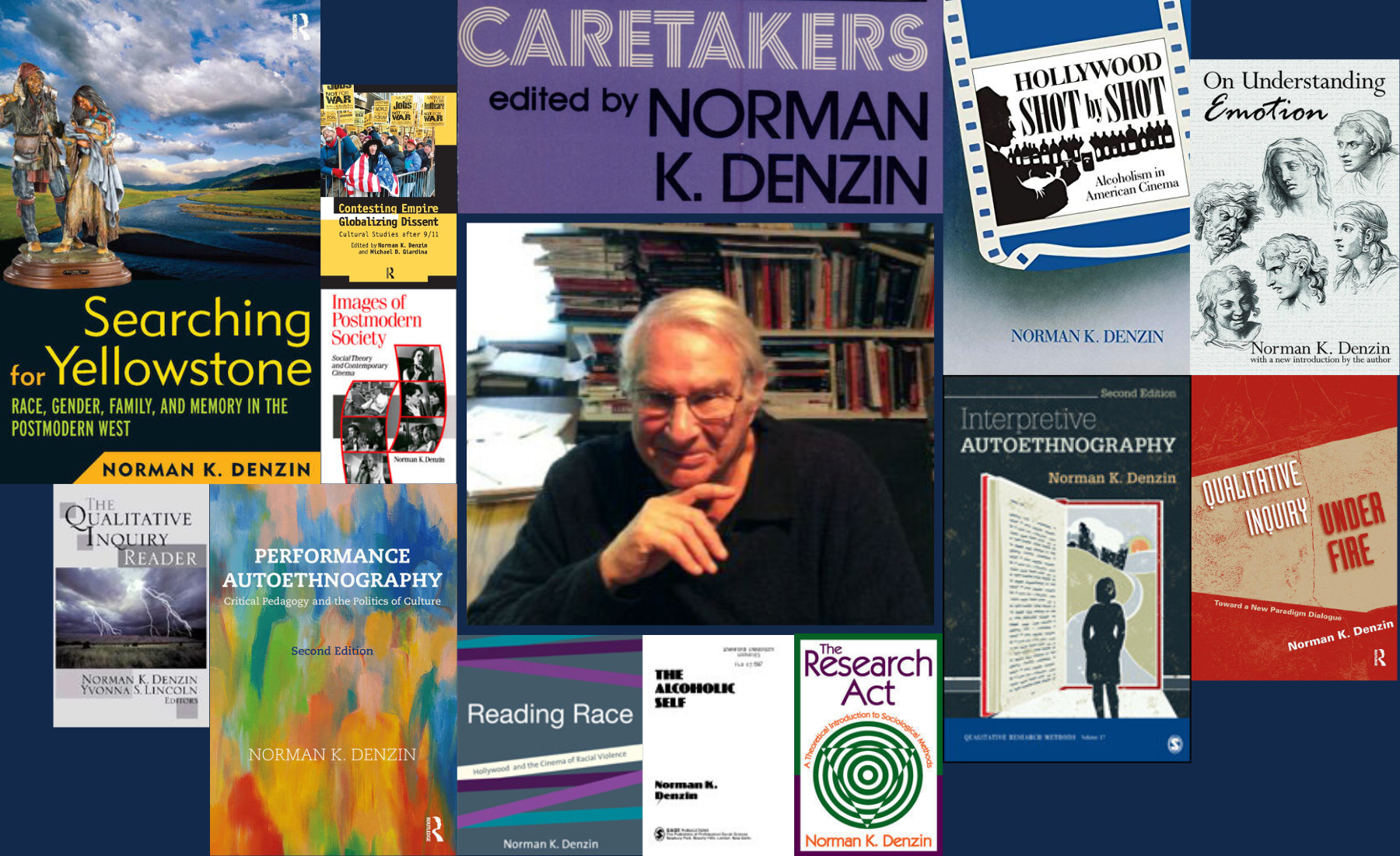 Norman Denzin book covers
