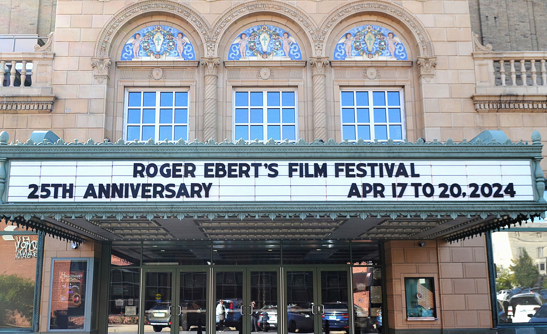Virginia Theatre marquee