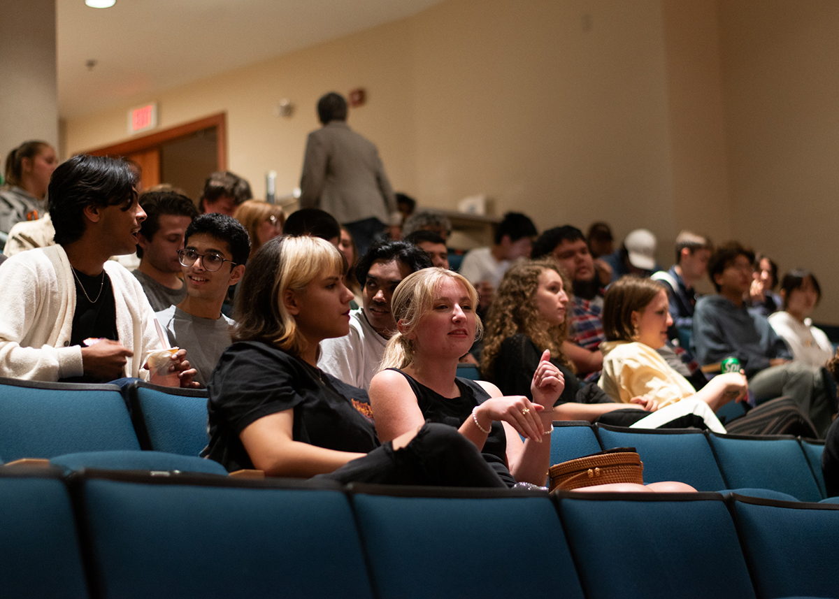 Audience at Ebert Center