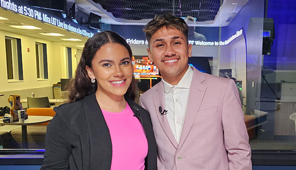 Emilio Reyes and Anneliese Cornejo Garcia