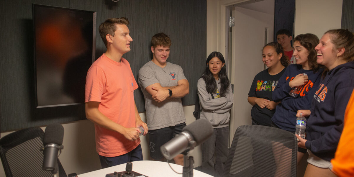 Podcast studio in Richmond Studio