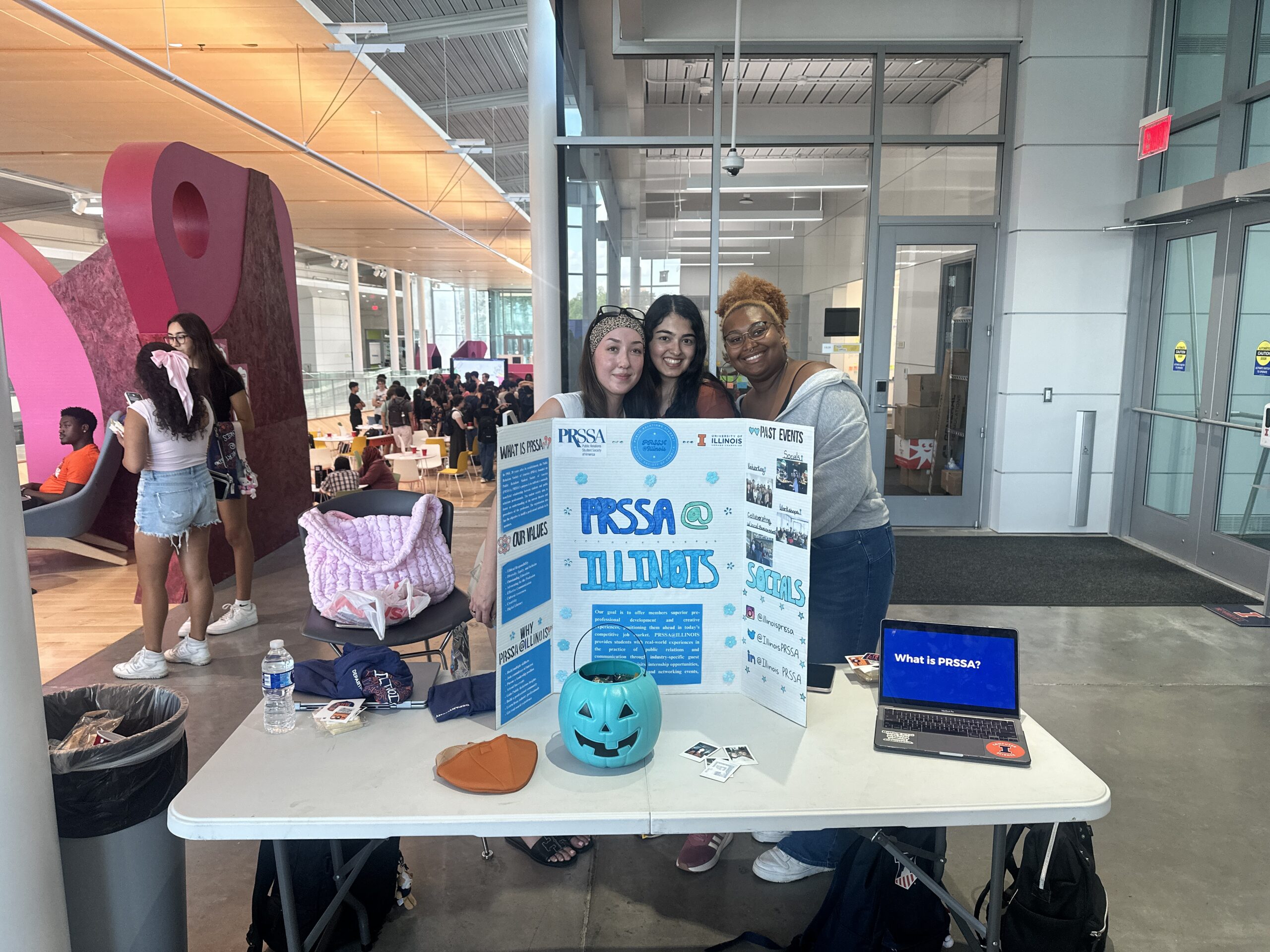 PRSSA at adv event