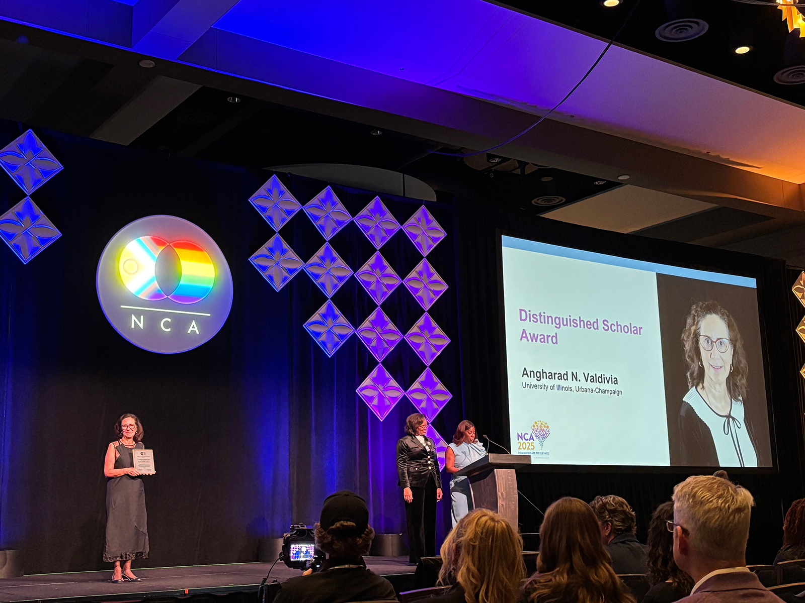 Professor Valdivia wins 2025 NCA Award