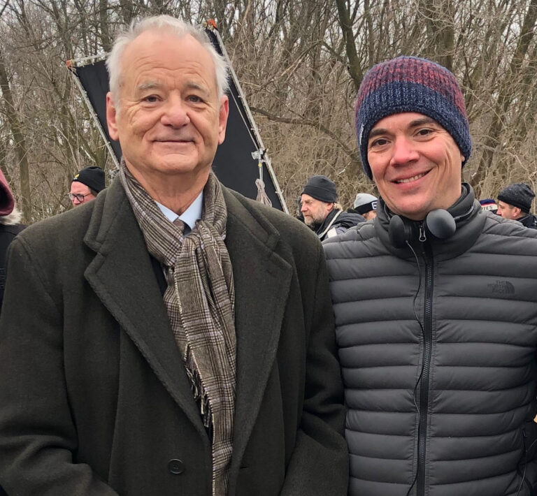 Pat Burke with Bill Murray
