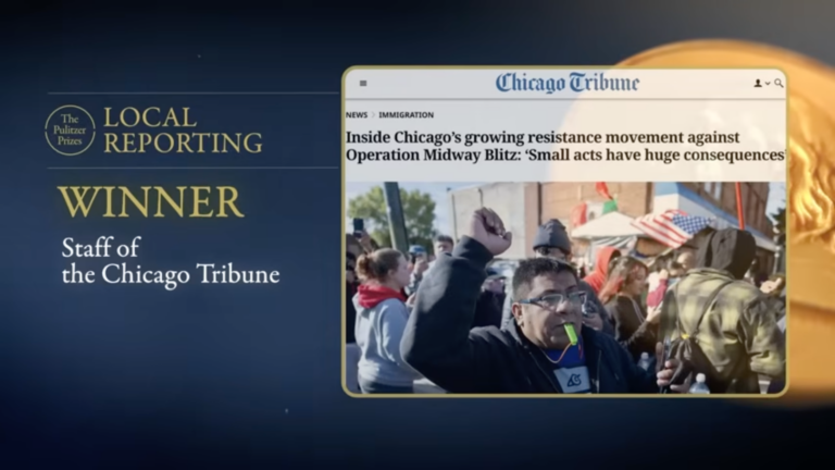 Pulitzer Chicago Tribune Staff