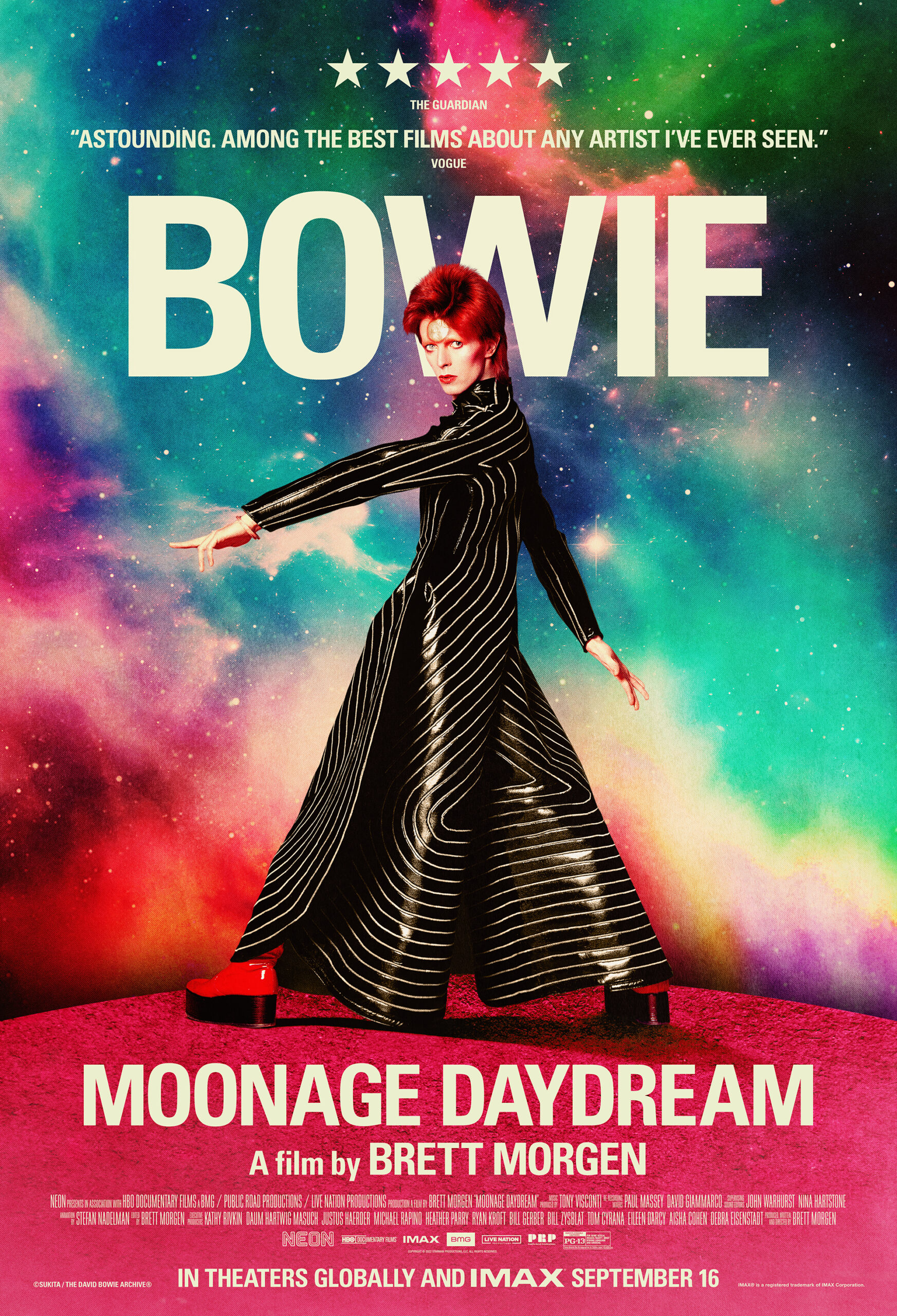 David Bowie "Moonage Daydream" film poster